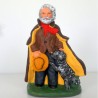 Santon Le Berger et son chien  8 / 9cm