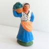 Santon La Femme à la cruche 4 / 5 cm