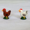 Santon La Poule 7cm