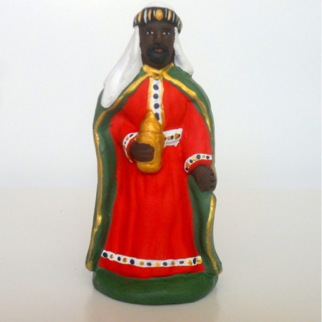 Crèche Nuit De Lumière - Santon Roi Mage Gaspard | La Boutique Des