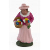 Santon Femme aux Fleurs 7cm