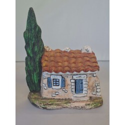 Cabanon avec cyprès moyen...