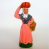 Santon La Femme à la courge 7 cm