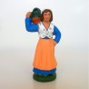Santon Femme à la cruche 7 cm