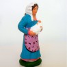 santon Femme à l'enfant 7 cm