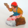 Santon Lavandière 7 cm