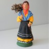 Santon La Femme au Fagot 8 / 9 cm